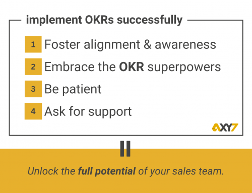 Four recommendations to support a successful implementation of OKRs